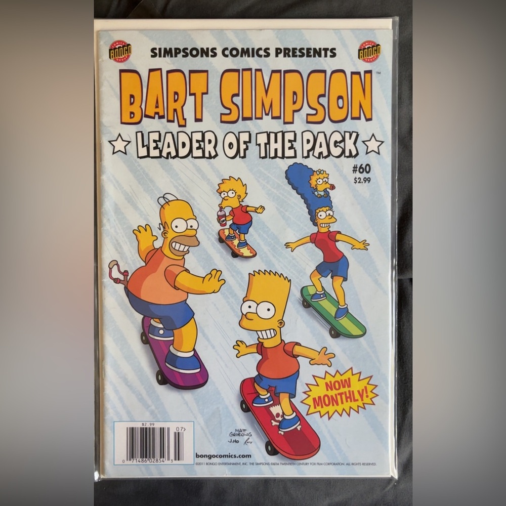 Bart Simpson Leader of the Pack